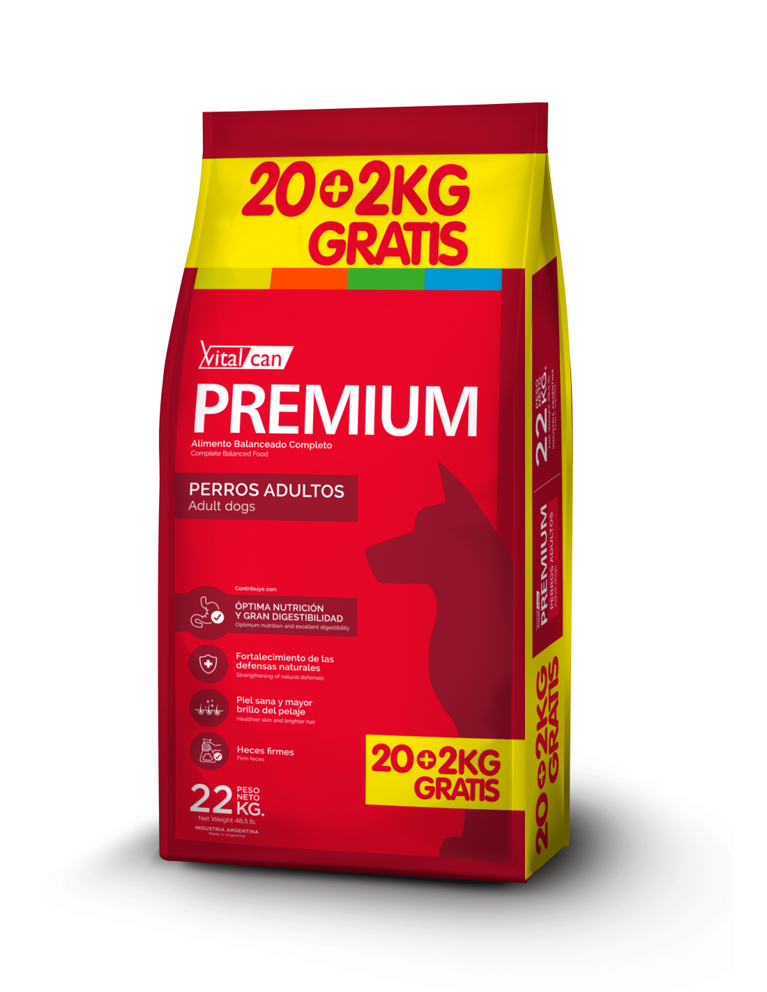 Vitalcan Premium Perro Ad X Kg Gratis